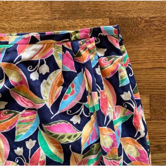 Talbots Corduroy Botanical Skirt Plus Size 18 EUC - Picture 2 of 6